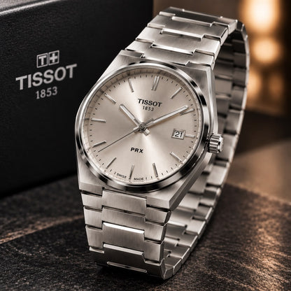 Tissot PRX Classic Silver Dial Stainless Steel Watch