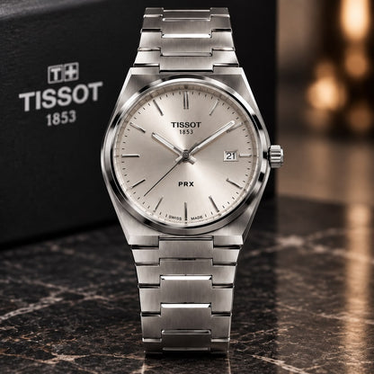 Tissot PRX Classic Silver Dial Stainless Steel Watch